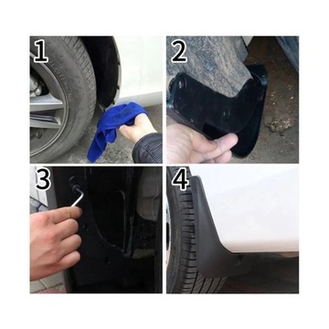 BLATNÍKY VOZIDLOVÉ NA CHEVROLET EQUINOX 2017-2022 BLATNÍK KRYT PROTI BLÁTU