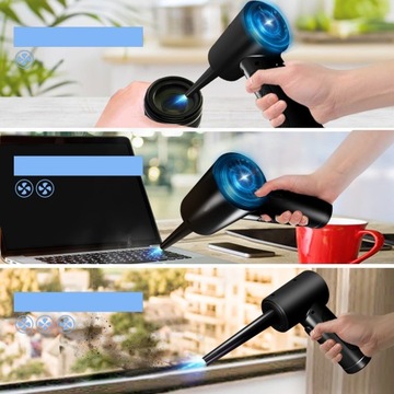 МОЩНЫЙ электрический вентилятор сжатого воздуха, пылевой компрессор Air Duster