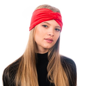 OPASKA DAMSKA WIOSENNA WELUROWA TURBAN PRZEPLATANA