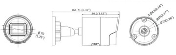 IP-КАМЕРА HIKVISION DS-2CD2043G2-IU (2,8 мм) (ЧЕРНАЯ)
