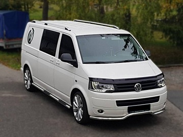 Relingi Samochodowe VW T5 T6 Srebrne DLUGIE