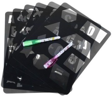 КАРТИНКА для рисования СО СВЕТОМ + ШАБЛОНЫ