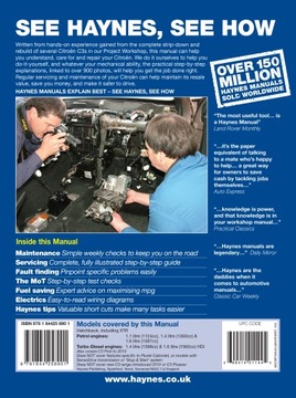 CITROEN C3 (02-09) DIESEL 1.6 HDi INSTRUKCJA