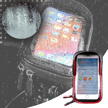 Держатель для велосипедного телефона на руле, чехол, чехол, водонепроницаемая сумка.