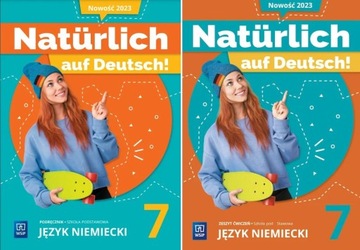 NATURLICH AUF DEUTSCH! 7 SP Podręcznik + Ćwiczenia Niemiecki
