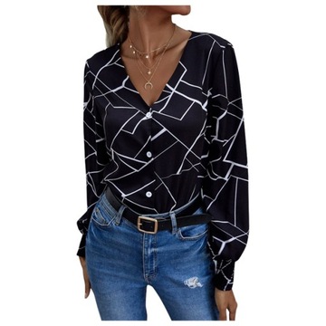 ELEGANCKA MODNA KOSZULA DAMSKA BLUZKA XL