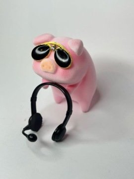 Swinging Pig Car — подвесная автомобильная игрушка