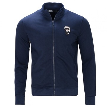 Karl Lagerfeld bluza męska granat rozpinana 705895 M