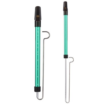 Металлическая скользящая флейта со свистком и шкалой