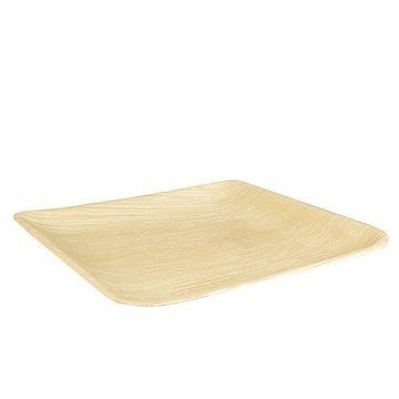 Talerze z liści palmowych 25,5x25,5x1,5cm 6 szt
