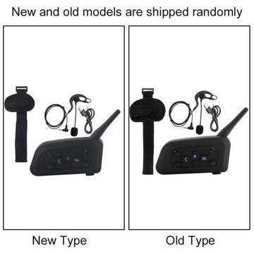 Набор Интерком-наушников V6C с Bluetooth-наушниками для внутренней связи