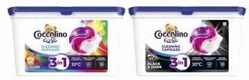 Набор из 2x 45 капсул Coccolino Care Color 3 в 1 для стирки цветных и