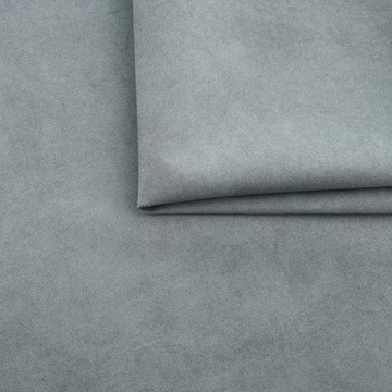 TKANINA ZETTA POPIEL 302 POPIEL MATERIAŁ PLUSZ WELUR AKSAMIT ZAMSZ