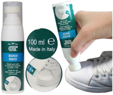 БЕЛАЯ КРАСКА ДЛЯ ОБУВИ ВОССТАНОВИТЕЛЬ ЦВЕТА 100МЛ
