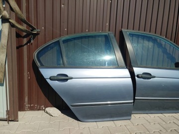 BMW E46 LIFT SEDAN DRZWI PRAWE TYŁ TYLNE