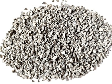 Засыпка садовый гравий серый черный базальт 24 кг