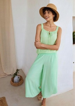 CULOTTE ZIELONE 44 1I4D37 BONPRIX SPODNIE