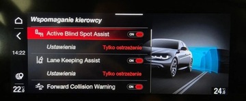 Alfa Romeo Giulia II Sedan Facelifting 2.0 Turbo 280KM 2023 Alfa Romeo Giulia Salon Polska Bezwypadkowy R Cars Warszawa 2.0 Benzyna, zdjęcie 29