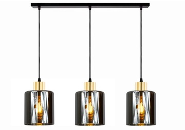 LAMPA SUFITOWA ŻYRANDOL NAD STÓŁ GREAT GOLD 402LED