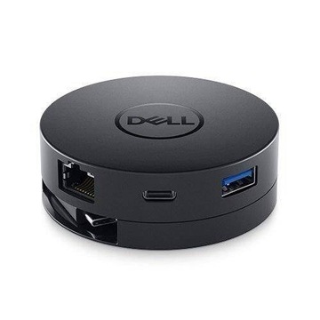 Адаптер Dell DA300z USB-C HDMI VGA RJ45, черный