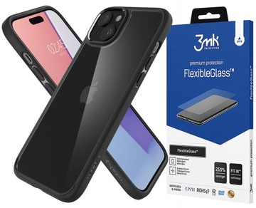 PANCERNE Etui SPG ULTRA do, IPHONE 15 + Szkło 3MK