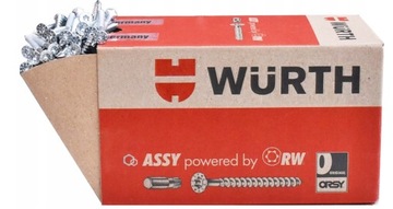 WURTH Wkręty uniwersalne ASSY 5X60 250szt. Mocne