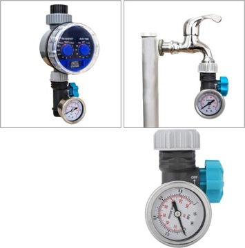 РЕДУКТОР ДАВЛЕНИЯ ВОДЫ С МАНОМЕТРОМ, КЛАПАН РЕДУКТОРА ДАВЛЕНИЯ ВОДЫ G3/4