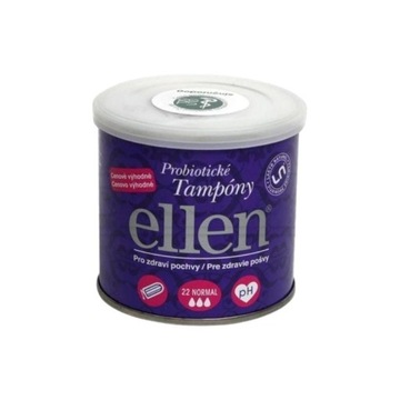 Ellen Tampony Normal Probiotyczne 22 Sztuk