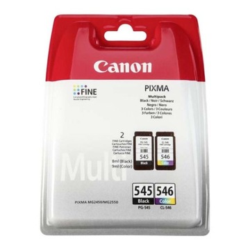 Tusz Canon MG - 2450, 2550 PG-545/CL546 K+CMY