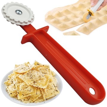 RADEŁKO NÓŻ KRAJACZ WYKRAWACZ DO RAVIOLI PIEROGÓW USZEK CIASTEK CIASTA #17