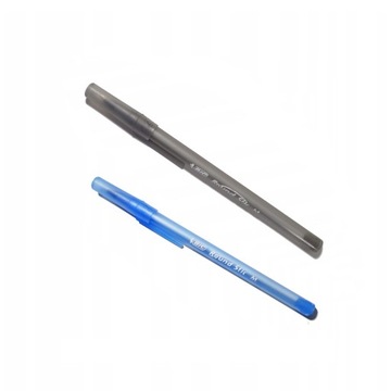 2 x długopis BiC Round Stic M niebieski czarny