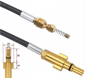 ШЛАНГ МАКАЛЛИСТЕР ДЛЯ КАНАЛИЗАЦИОННЫХ ТРУБ 15М ДЛЯ ШАЙБ