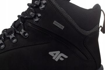 МУЖСКИЕ ТРЕККИНГОВЫЕ ОБУВИ 4F ВОДОНЕПРОНИЦАЕМЫЕ ЧЕРНЫЕ R-40