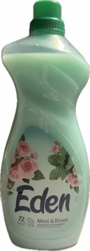 Koncentrat, płyn do płukania tkanin Eden Mint& Roses 1,8L 72pr