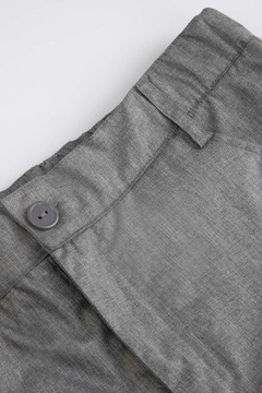 Spodnie chłopięce zimowe 122 szare LEMON EXPLORE