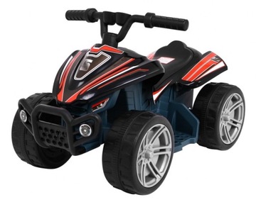 Quad Little Monster PA.TR1805.CZ Czarny na akumulator prezent dla trzylatka