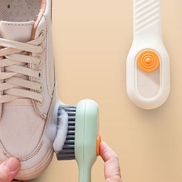Szczotka do czyszczenia obuwia Prasa dozująca