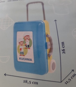 Кухонный набор ELEFUN в чемодане.