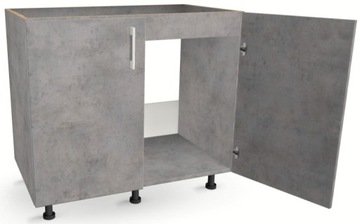 Кухонный шкаф под раковину 100 см БЕТОН 82/100/52.1