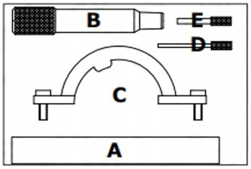 ПРИБОР ГРМ OPEL CORSA ASTRA 1.0 1.2 1.4 12V