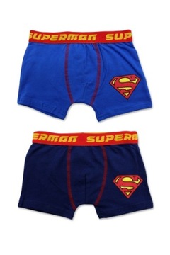 bokserki chłopięce SUPERMAN 2-PAK 116/128