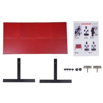 Тренажер для настольного тенниса из цельного дерева.