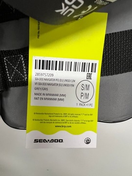 Kapok kamizelka Sea-Doo Navigator Grey org L/XL