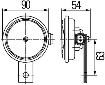 KLAKSON 3AL 922 200-761 HELLA