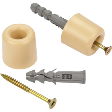 ODBOJNIK GUMOWY MAŁY 32X30mm PL stoper BEŻOWY