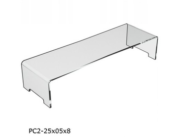 Podstawka pod obuwie Stojak na buty z plexi h=5cm ekspozytor