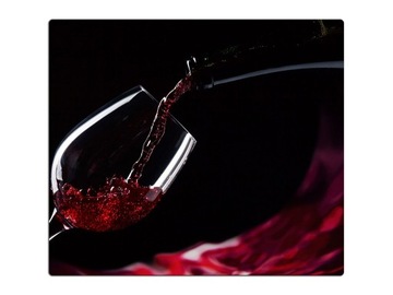 szklany deska do kuchni, 52683895 wino