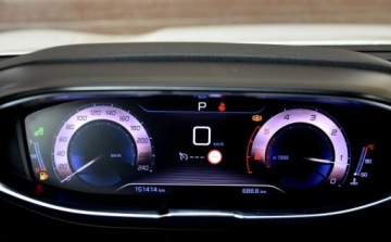 Peugeot 5008 II Crossover 2.0 BlueHDI 180KM 2020 Peugeot 5008 totalny full SKORA Alusy LED Navi. BLIS linne assist Grzane f, zdjęcie 37