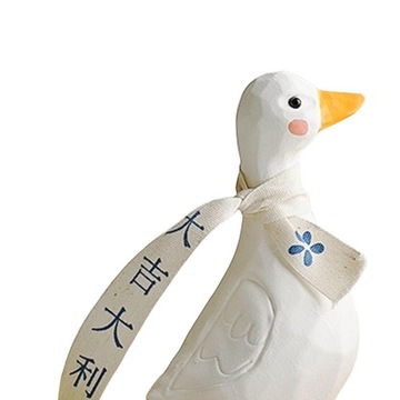 Симпатичная фигурка утки, декоративная скульптура животного, украшение Be Lucky