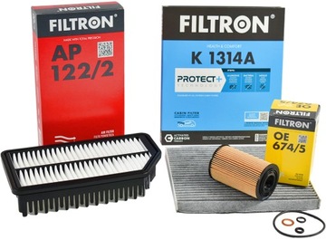 FILTRON ZESTAW FILTRÓW KIA CEED 1.4 1.6 CRDI 2012-